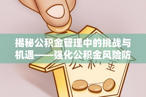 仁德揭秘公积金管理中的挑战与机遇——强化公积金风险防控的多维策略