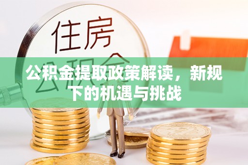 仁德公积金提取政策解读，新规下的机遇与挑战