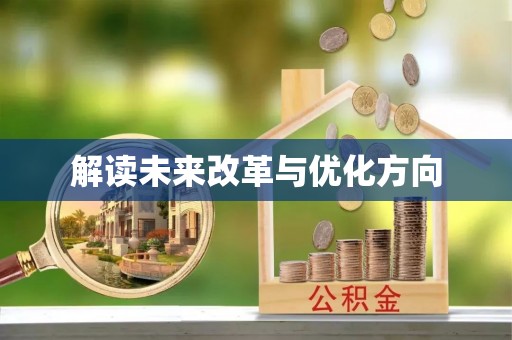 仁德解读未来改革与优化方向