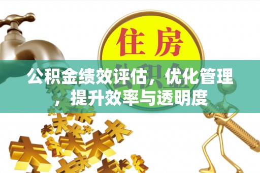 仁德公积金绩效评估，优化管理，提升效率与透明度