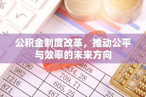 仁德公积金制度改革，推动公平与效率的未来方向