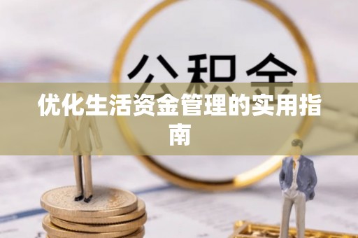 仁德优化生活资金管理的实用指南